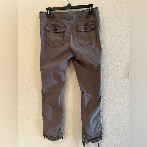 Vintage Woolrich gray adjustable leg length women’s pants size 8 - Picture 2 of 7